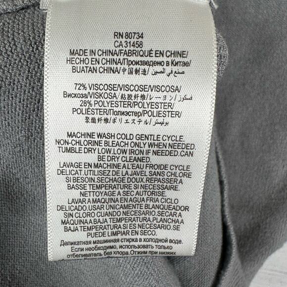 BCBGMAXAZRIA Womens size Small Astria Off The Shoulder Sweater Gray - Picture 9 of 10